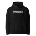 Ga lekker zelf in je kracht staan – hoodie zwart