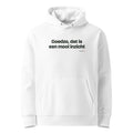 Goedzo, dat is een mooi inzicht – hoodie wit