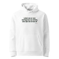 Laten we er een werkgroep op zetten, dan zijn we ervan af – hoodie wit