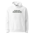 De beste versie van mezelf heeft jouw vergadering afgewezen – hoodie wit