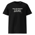 Voor de meesten is hier geen goed of fout – t-shirt zwart