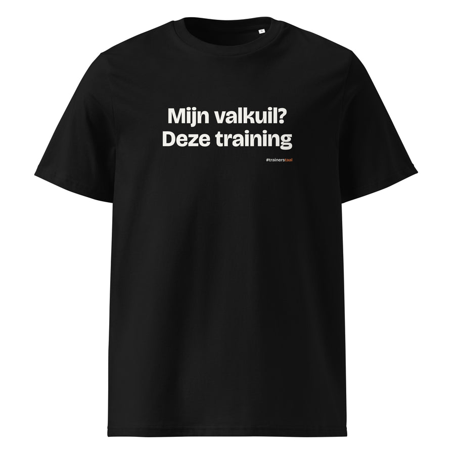 Mijn valkuil? Deze training – t-shirt zwart