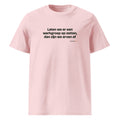 Laten we er een werkgroep op zetten, dan zijn we ervan af – t-shirt roze