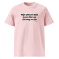 Mijn SMART-doel is om hier op tijd weg te zijn – t-shirt roze