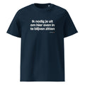 Ik nodig je uit om hier even in te blijven zitten – t-shirt navy