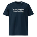 Ik zet jou even in de backlog – t-shirt navy