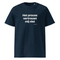 Het proces vertrouwt mij niet – t-shirt navy