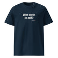 Wat denk je zelf? – t-shirt navy