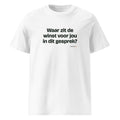 Waar zit de winst voor jou in dit gesprek? – t-shirt wit