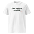Geef het maar een plekje – t-shirt wit