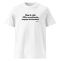 Mag ik mijn 23 kg emotionele bagage inchecken? – t-shirt wit