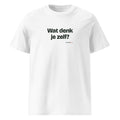 Wat denk je zelf? – t-shirt wit