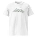 De beste versie van mezelf heeft jouw vergadering afgewezen – t-shirt wit