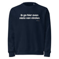 Ik ga hier even niets van vinden – sweater navy