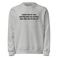 Laten we er een werkgroep op zetten, dan zijn we ervan af – sweater grijs gemêleerd
