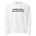 Goedzo, dat is een mooi inzicht – sweater wit