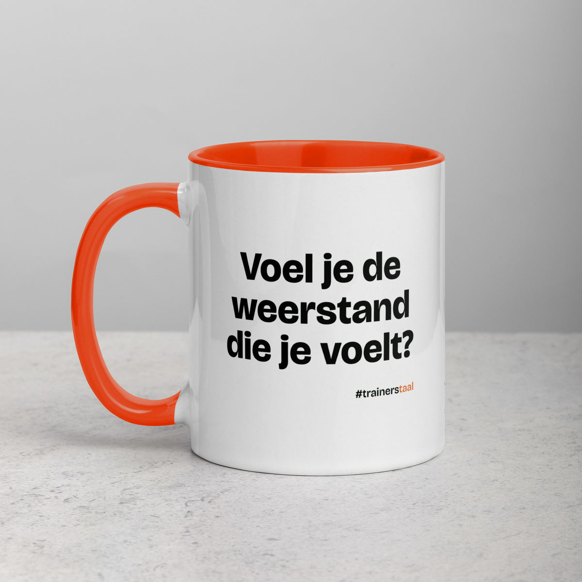 Voel je de weerstand die je voelt? – mok