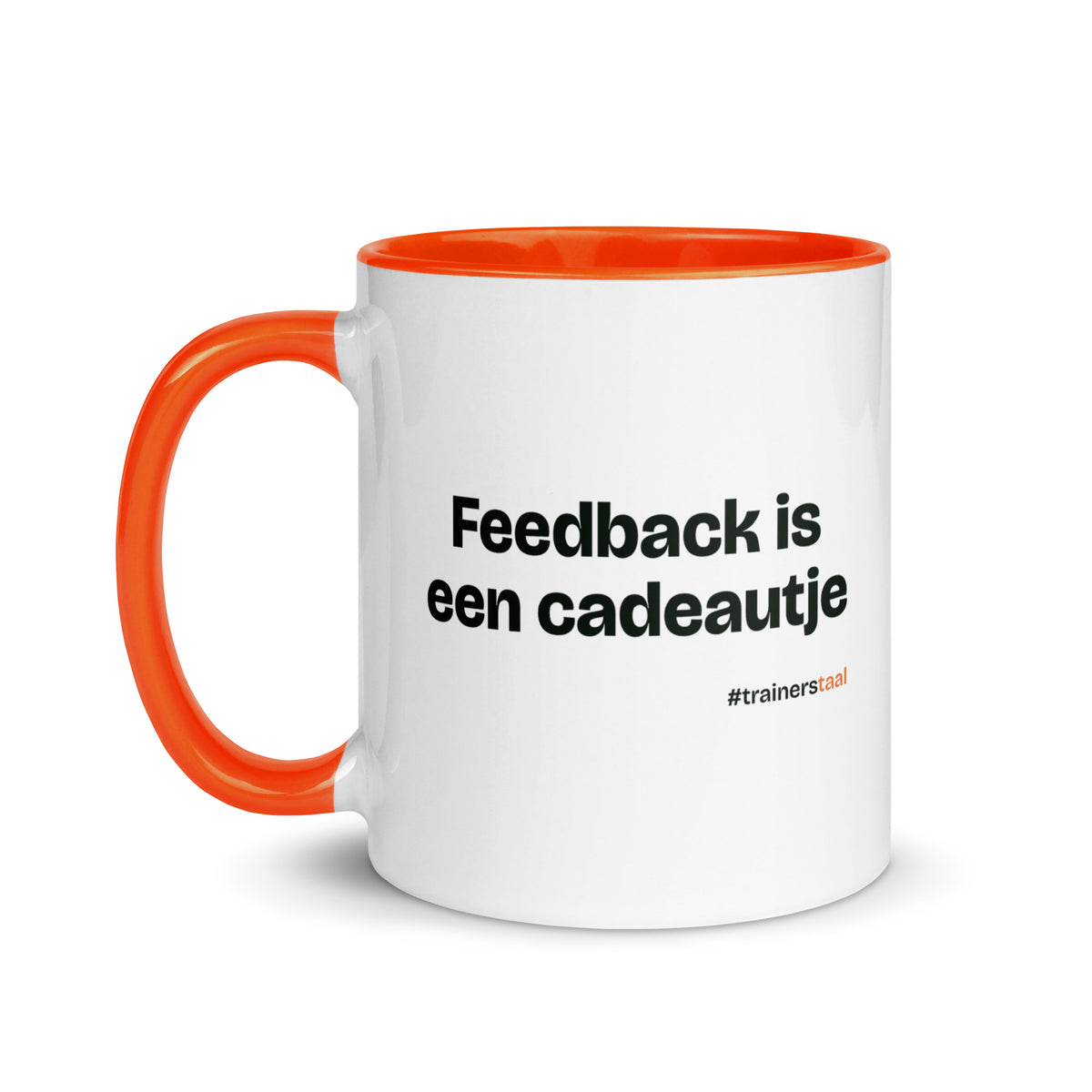 Feedback is een cadeautje – mok
