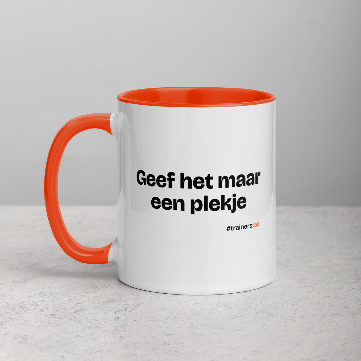 Geef het maar een plekje – mok